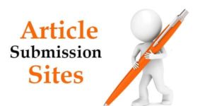 Article Submission Sites List 2019
