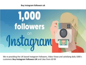 Find the best provider to buy Instagram followers UK