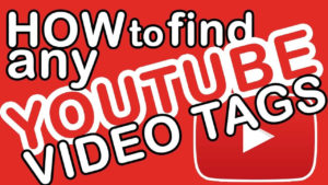 How to find the tags of any youtube video