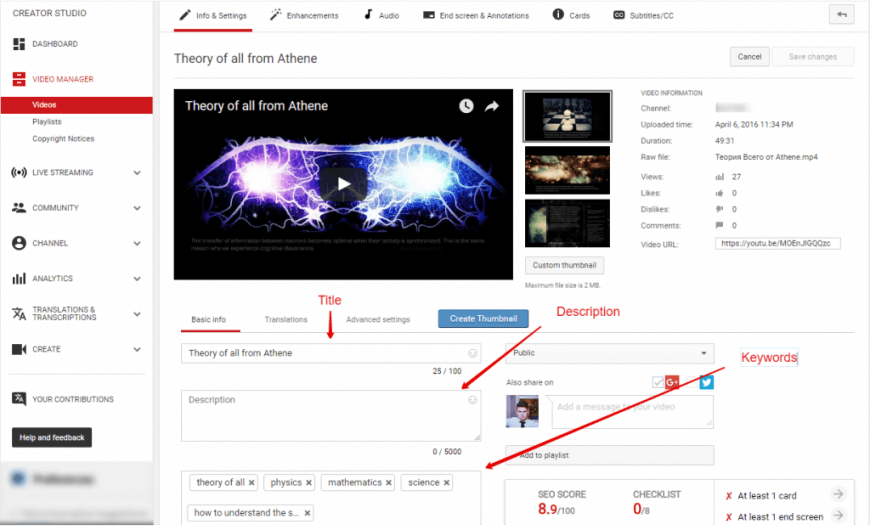 YouTube Keyword Tool and Tags Generator