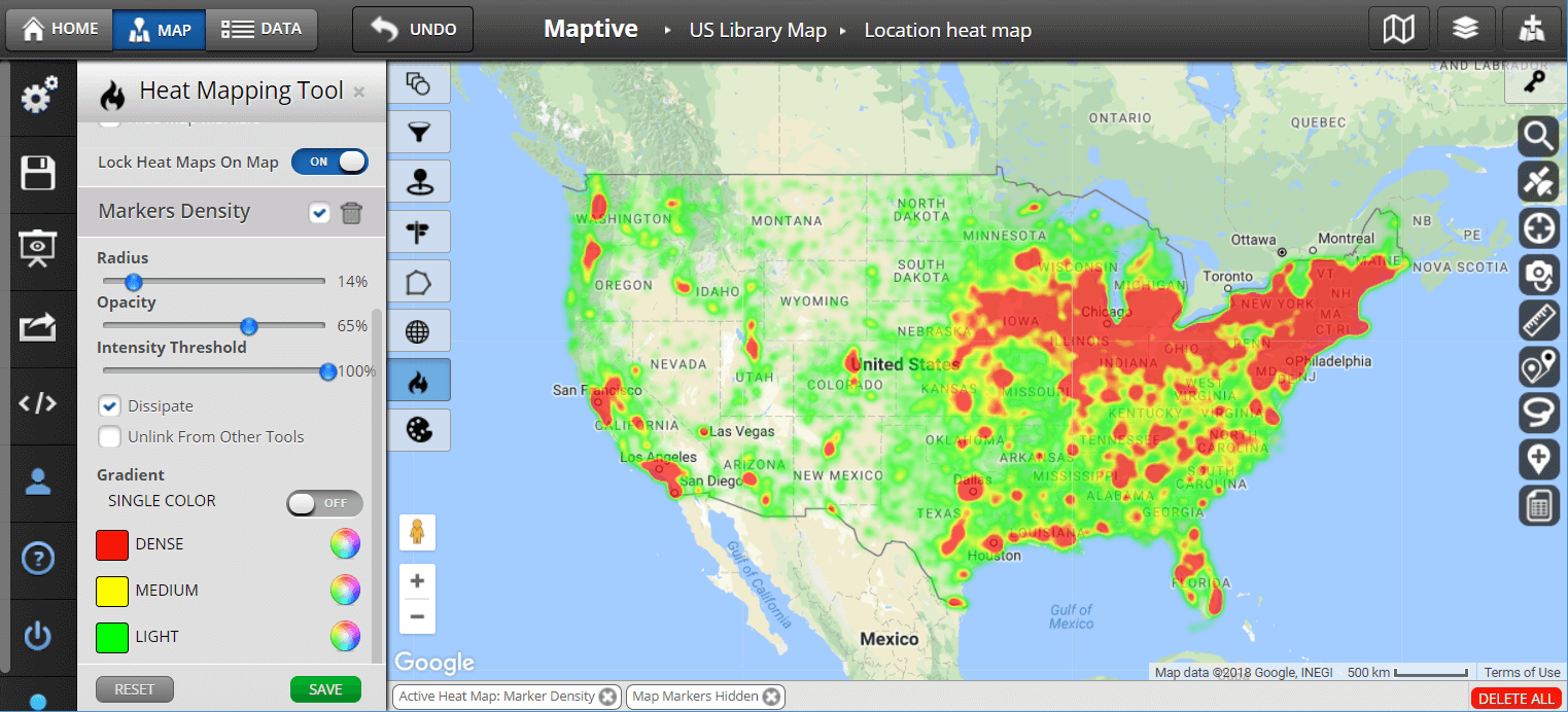 Create a heatmap