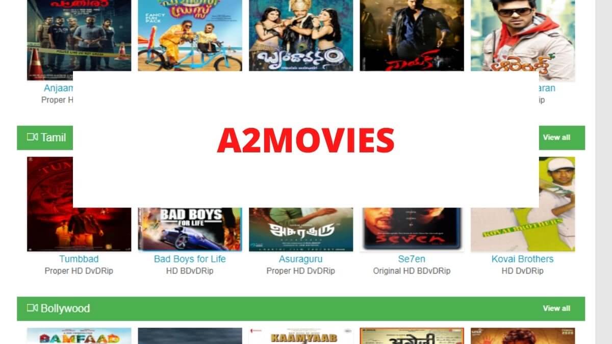 A2movies Website 2020 – Malayalam, Tamil, Telugu New Movies Download – Is it safe site?