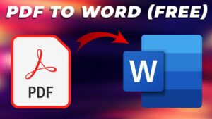 PDF to Word Online Converter