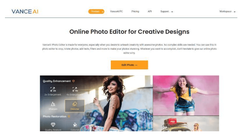 VanceAI Photo Editor Simplifies Photo Editing