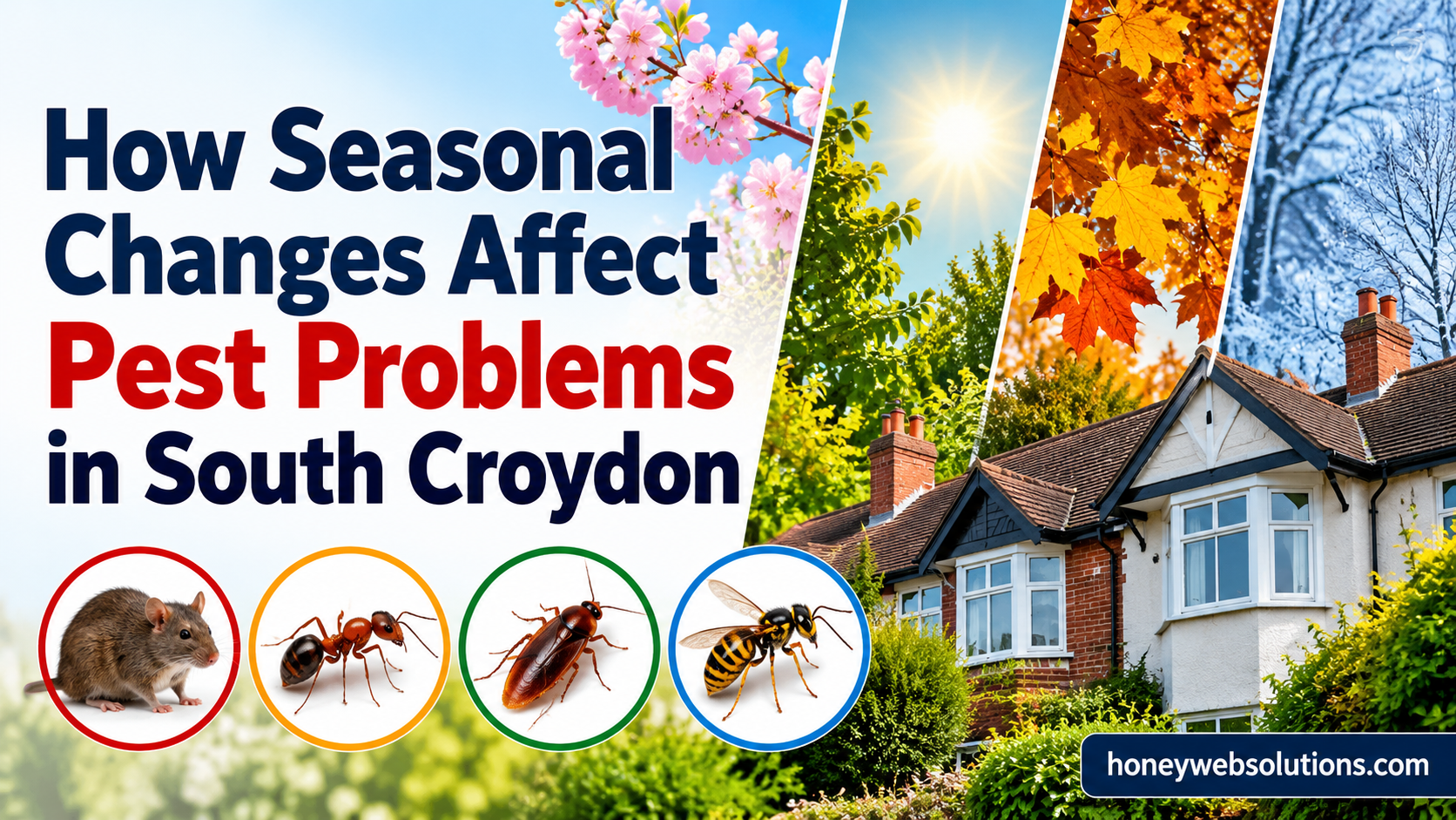 How Seasonal Changes Affect Pest Problems in South Croydon